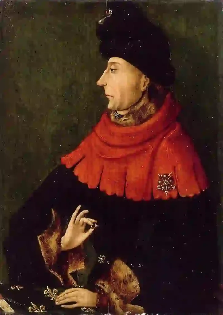 оанн I Безстрашний (1371-1419), герцог Бургундії (з 1404). Пфальцграф Бургундії (з 1405). Граф Фландрії та Артуа (з 1405)